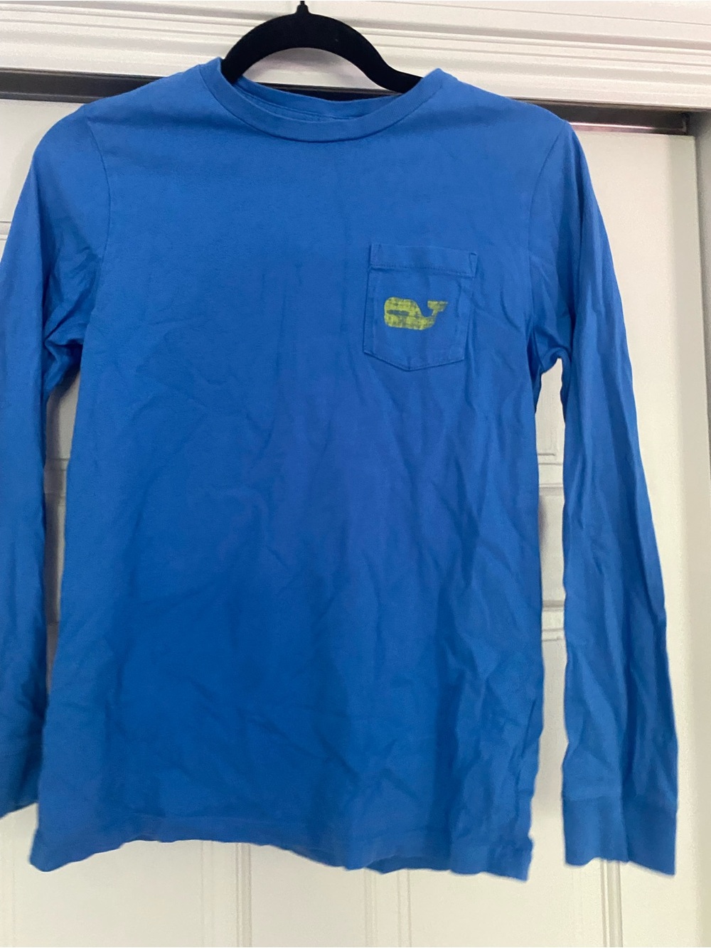 Boys Vineyard Vines “East Coast Kid” Blue long sleeve tee